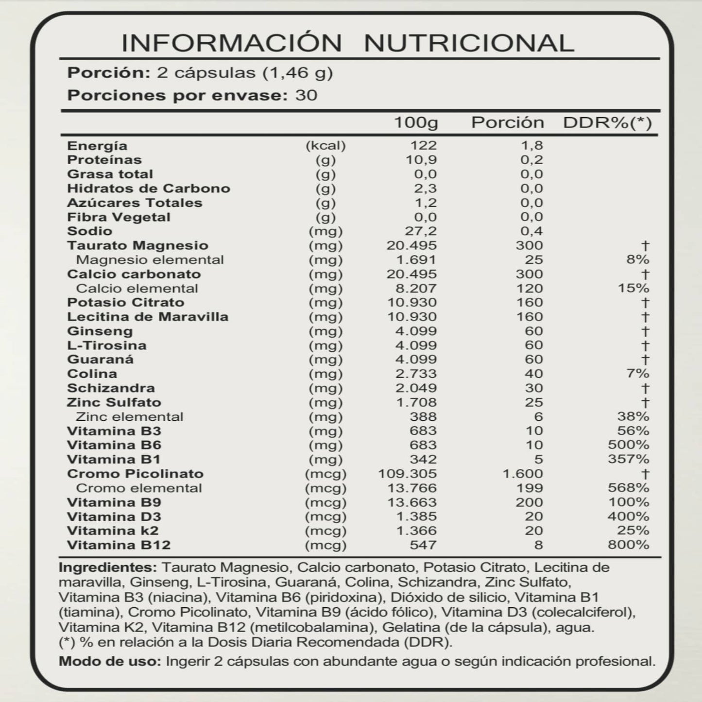 Multivitaminico Vitamina B12