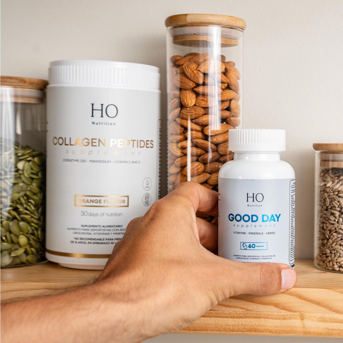 Péptidos de Colágeno + Multivitamínico Good Day - Ho Nutrition