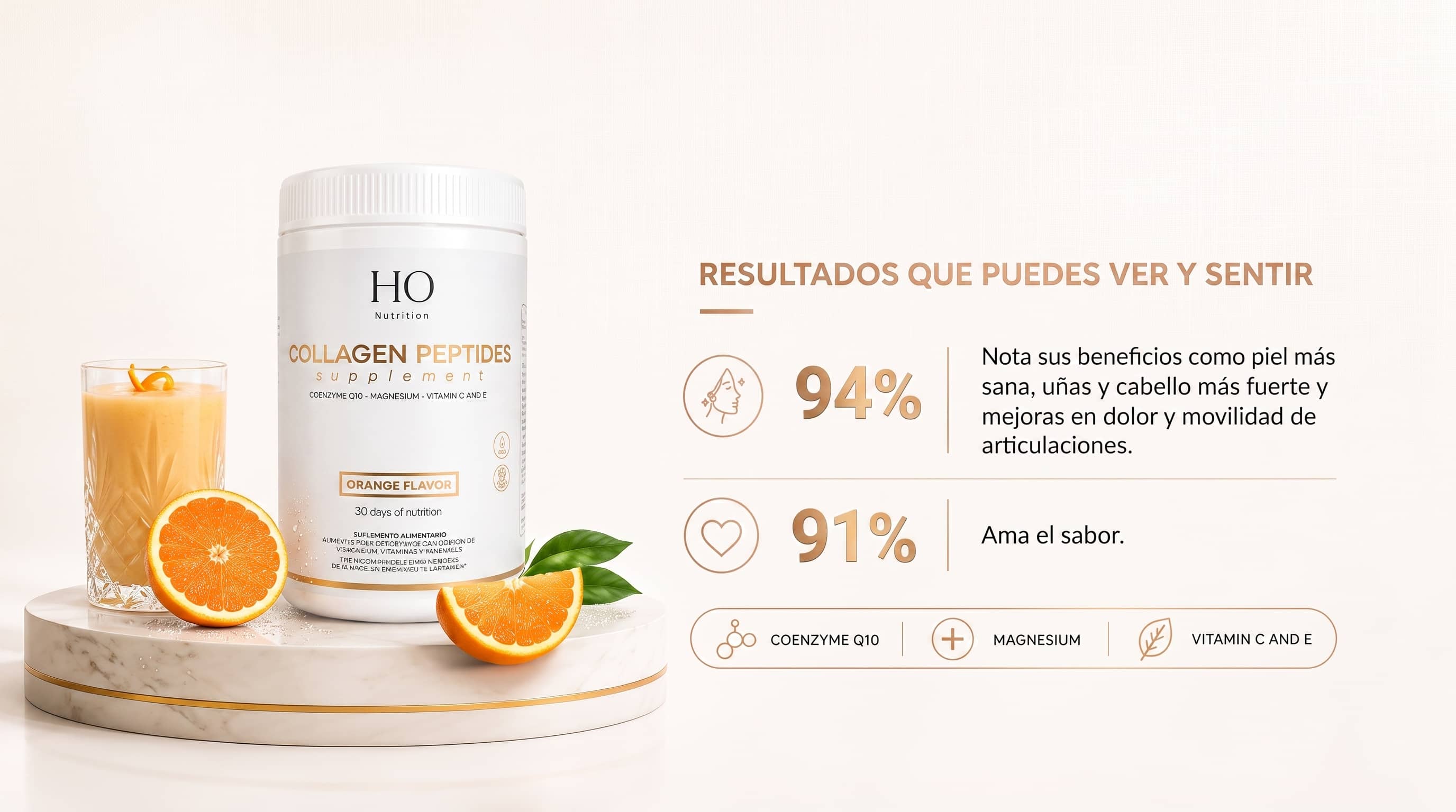 Peptidos de colageno hidrolizado honutrition