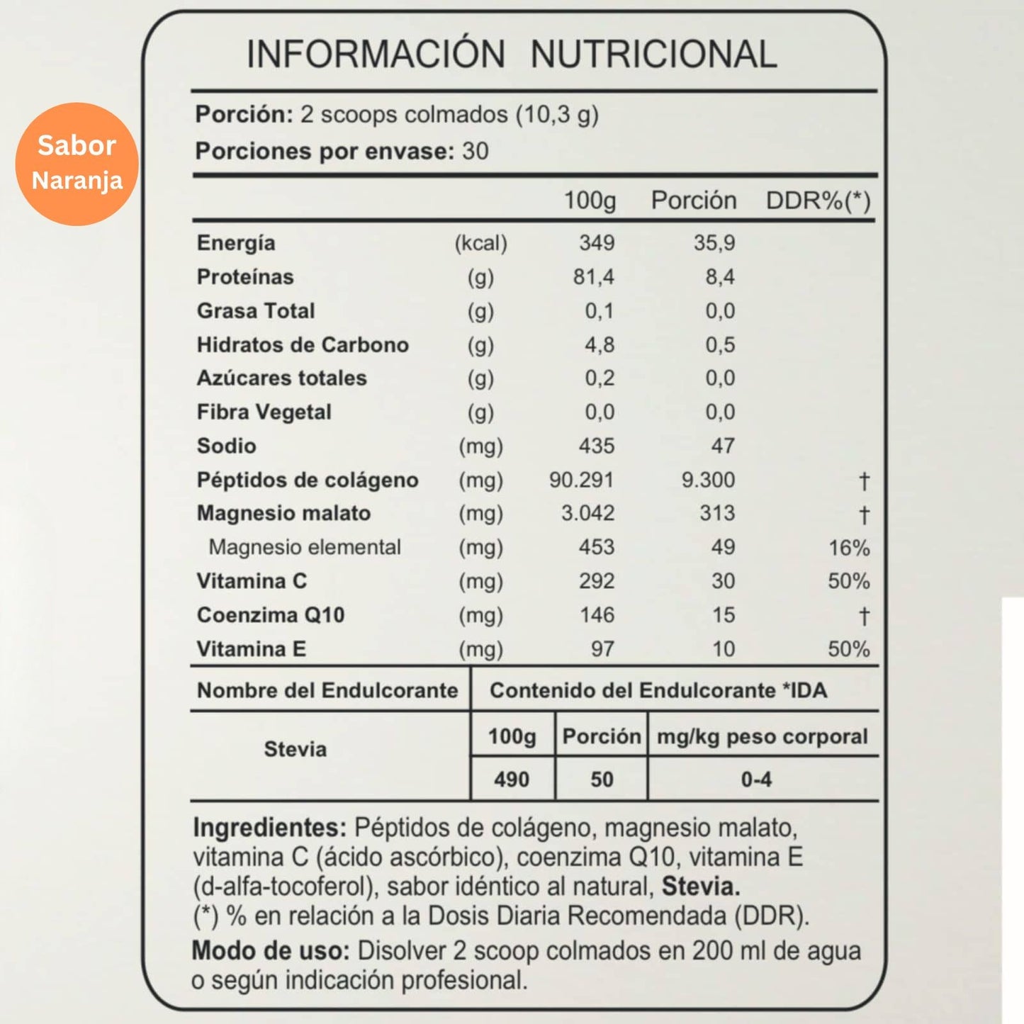Péptidos de Colágeno Hidrolizado - Ho Nutrition