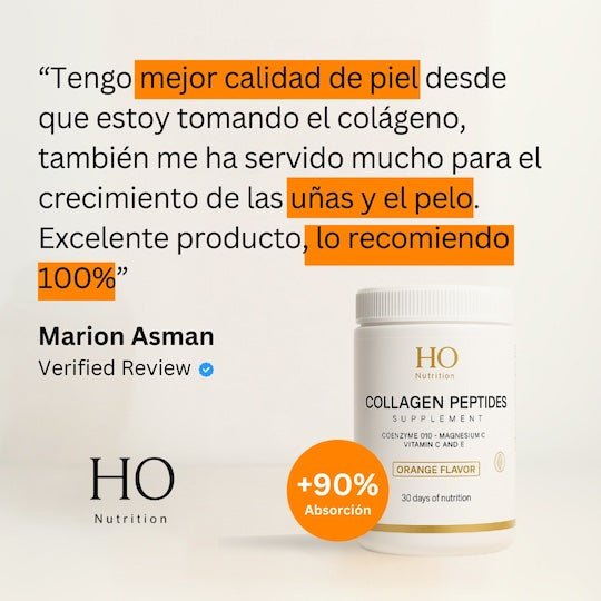Péptidos de Colágeno Hidrolizado Sin Sabor - Ho Nutrition